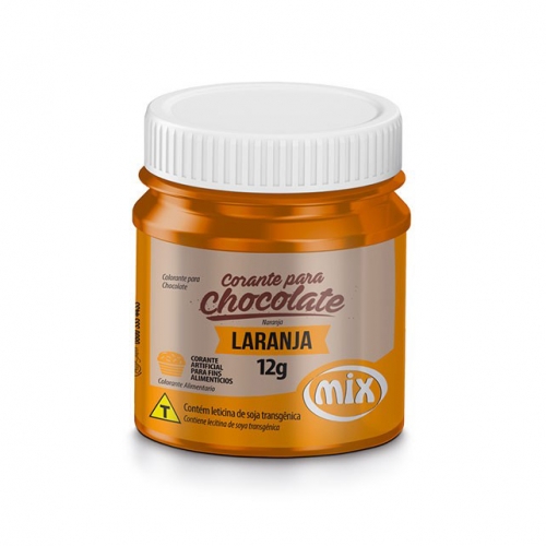 CORANTE PARA CHOCOLATE LARANJA MIX 12 GR