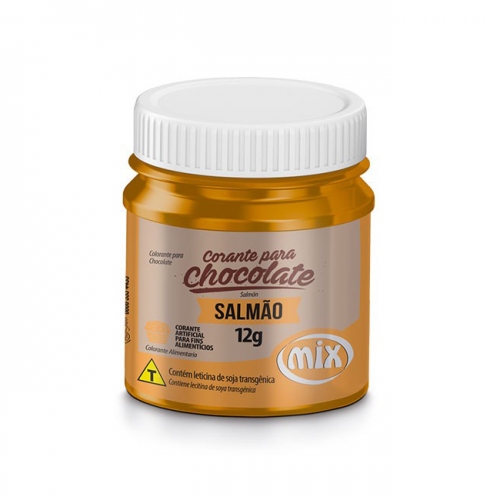 CORANTE PARA CHOCOLATE SALMÃO MIX 12 GR