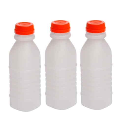 GARRAFA PLÁSTICA LEITOSA 500ML PARA SUCOS 100 UNI.
