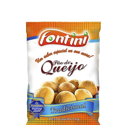 PÃO DE QUEIJO TRADICIONAL FONTINI 1 KG