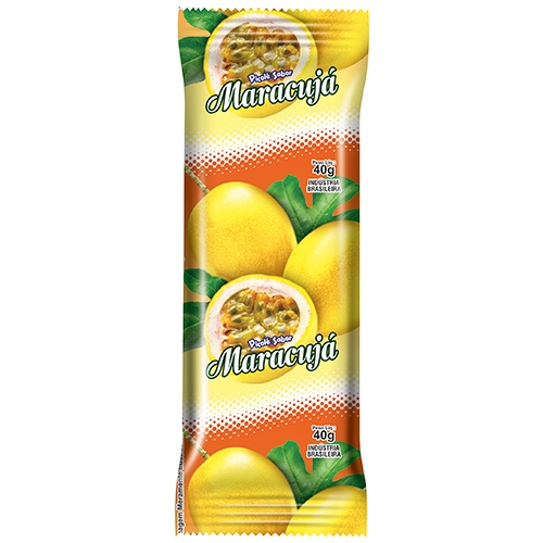 Bobina Saquinho Picolé Perolizado Maracujá