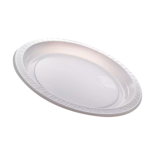 PRATO PLAST RASO COPOBRAS 15CM 10UND