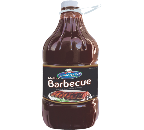 MOLHO BARBECUE LANCHERO GALÃO 3 KG