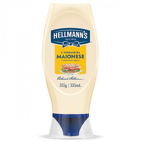 MAIONESE HELLMANNS SQUEEZE 335 GR