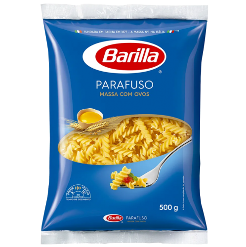 MACARRÃO OVOS PARAFUSO BARILLA 20/500 GR