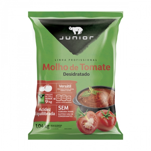 MOLHO TOMATE DESIDRATADO JUNIOR 1,04 KG