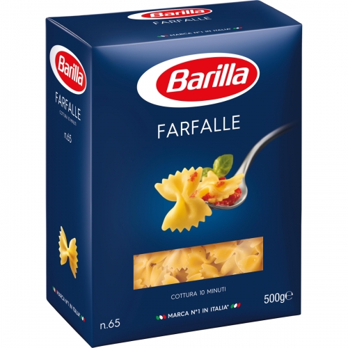MACARRÃO FARFALLE BARILLA 15/500 GR