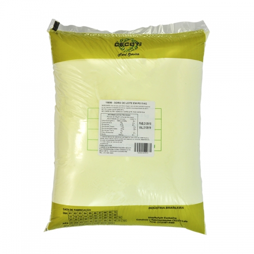 SORO DE LEITE EM PÓ 5 KG