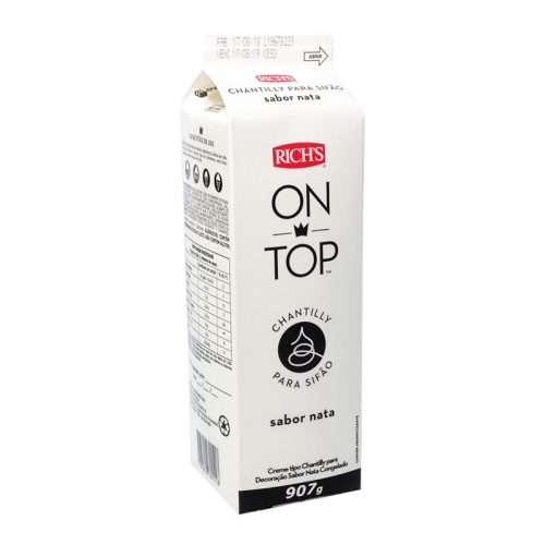 CHANTILLY ON TOP SIFÃO NATA RICH 907 ML