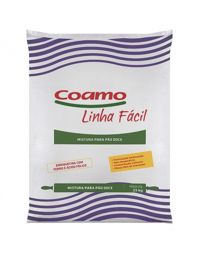 PM PÃO DOCE COAMO 25 KG