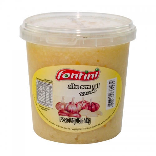 Alho Triturado sem Sal Fontini 1Kg