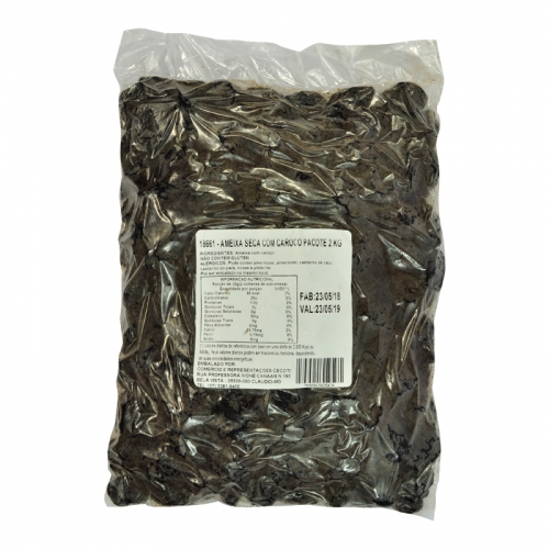 AMEIXA SECA COM CAROCO PACOTE 2 KG