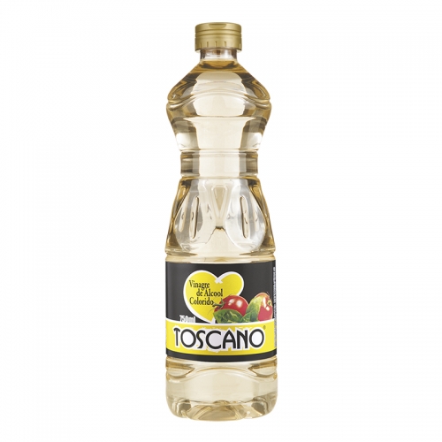 VINAGRE ÁLCOOL COLORIDO TOSCANO 750 ML