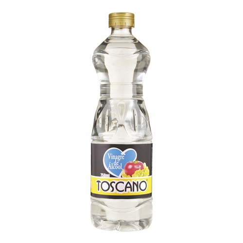 VINAGRE ÁLCOOL BRANCO TOSCANO 750 ML