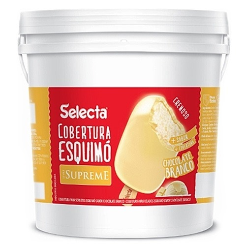 COBERTURA ESQUIMÓ CRUNCH CHOC BRANCO 12 KG 