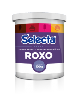 CORANTE SELECTA ROXO VINHO 100 GR