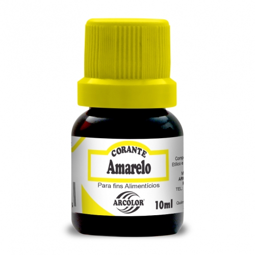 CORANTE ARCOLOR AMARELO 10 ML