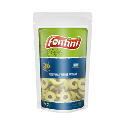 AZEITONA POUCH VERDE FATIADA 24/120 G