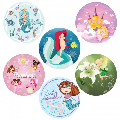 DISCO DEC FADAS/SEREIAS RICHS 12 UND