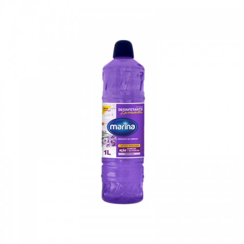 Desinfetante Lavanda Marina - 12 uni. de 1 L