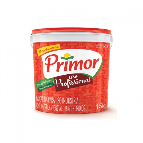 Margarina Primor 75% Lipídeos 15 Kg
