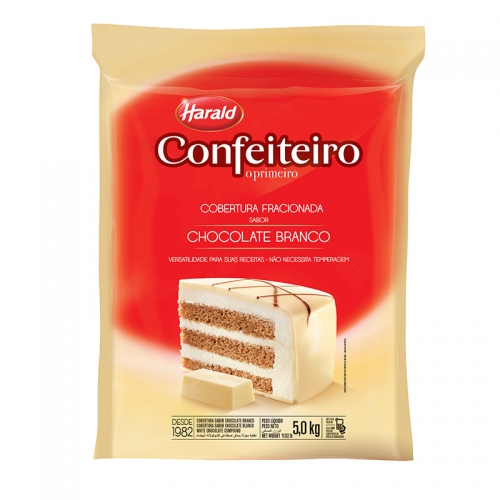 Barra de Chocolate Confeiteiro Branca 5kg