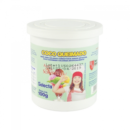 Caseiro Selecta Coco Queimado - 100grs