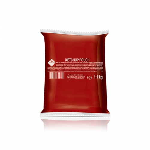 KETCHUP JUNIOR POUCH 1,1 KG