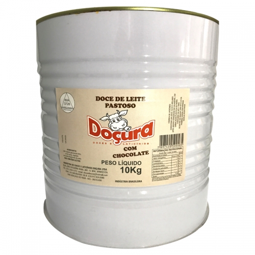 Doce de Leite com Chocolate 10kg Doçura