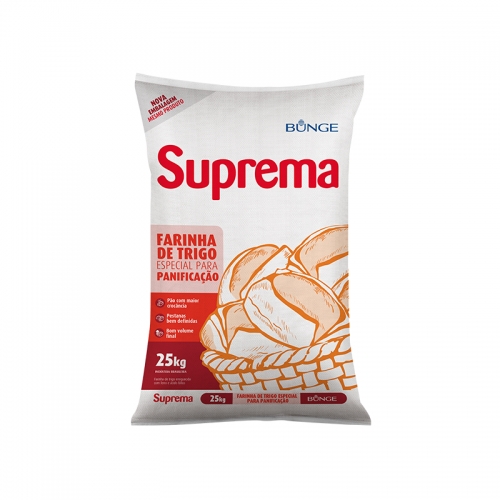 Farinha de trigo Especial Suprema Bunge 25Kg