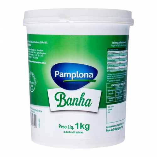 BANHA SUINA POTE PAMPLONA 1 KG