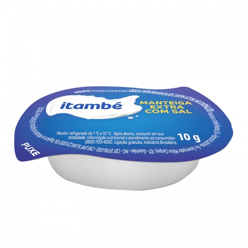 Sache de Manteiga com Sal Itambé - 240 und. de 10 gr