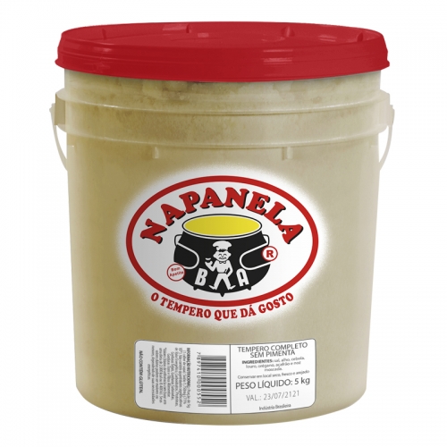 TEMPERO COMPLETO NA PANELA BALDE 5 KG