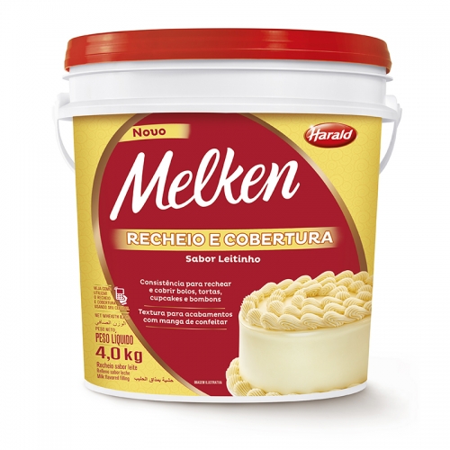 COBERTURA E RECHEIO LEITINHO MELKEN HARALD 4KG