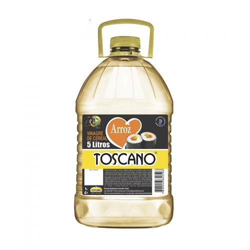 VINAGRE CEREAL ARROZ TOSCANO 5 LT