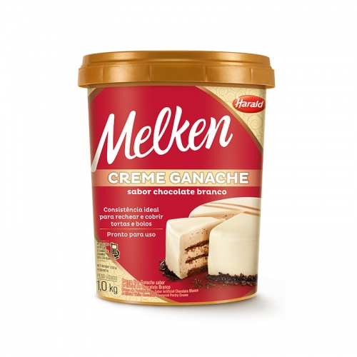 Ganache Chocolate Branco Melken Harald 1kg