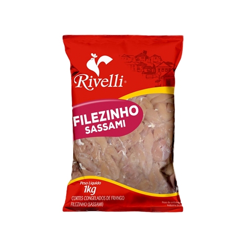 Filé de Frango Sassami Rivelli 18/1kg