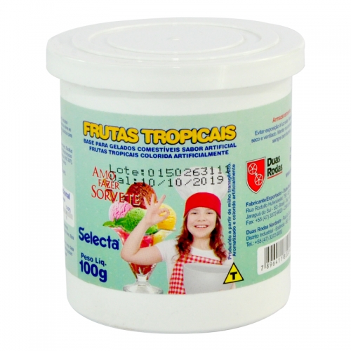 Caseiro Selecta Frutas Tropicais - 100grs