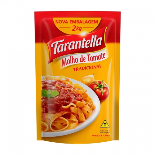 EXTRATO TOMATE TARANTELLA BAG 2 KG