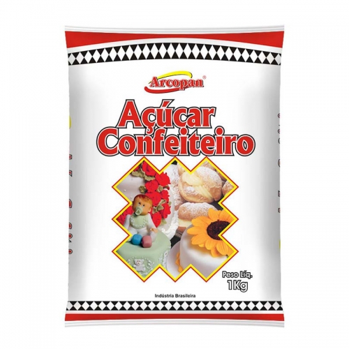 ACUCAR CONFEITEIRO ARCOPAN ARCOLOR 1 KG
