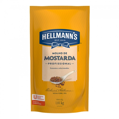 MOSTARDA HELLMANNS POUCH 1,01 KG