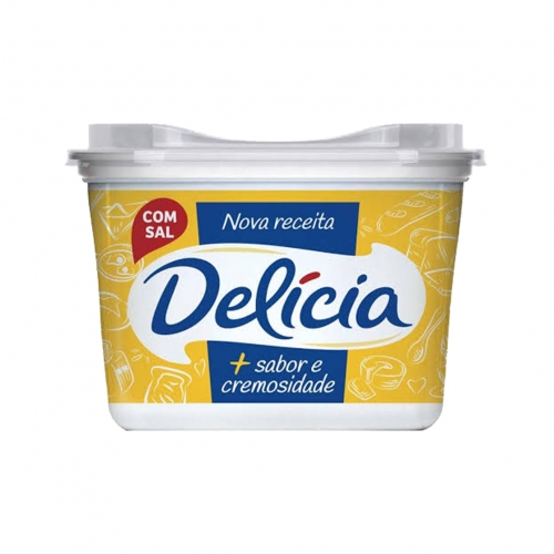 MARGARINA DELÍCIA COM SAL 12 x 500 GRS