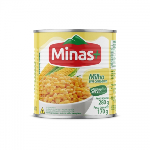 MILHO VERDE MINAS MAIS LATA 24/170 GR