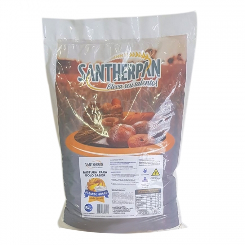 BOLO CREM IOGURTE GREGO SANTHERPAN 5 KG