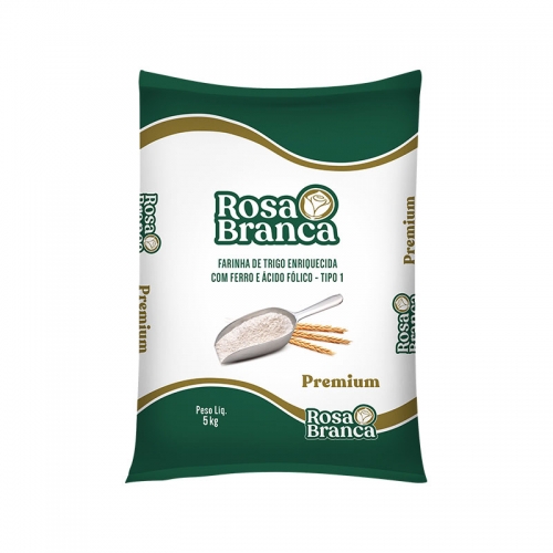FARINHA DE TRIGO ESPECIAL ROSA BRANCA PREMIUM 5 KG