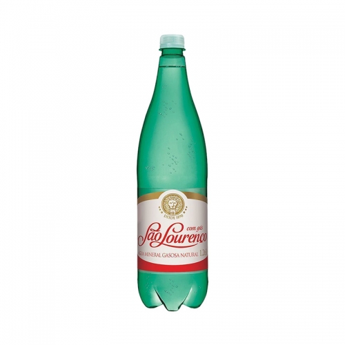 ÁGUA MINERAL C/GÁS SÃO LOURENÇO 6x1260ML