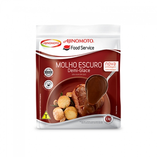 Molho Escuro Demi-Glace Ajinomoto - 1kg
