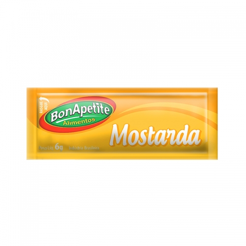 SACHET MOSTARDA BONAPETITE 170/6 GR