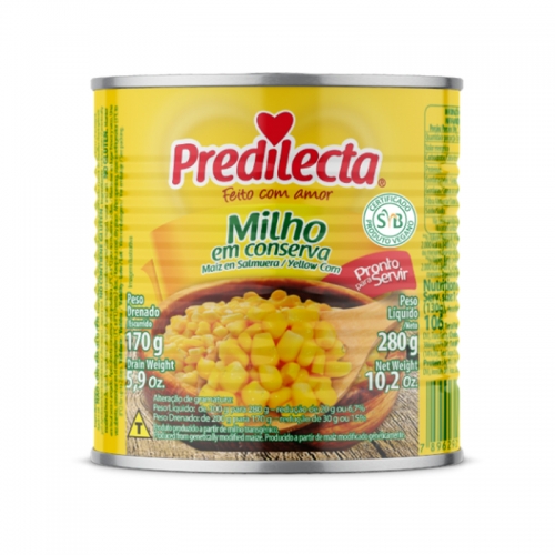 MILHO VERDE PREDILECTA LATA 24/170 GR