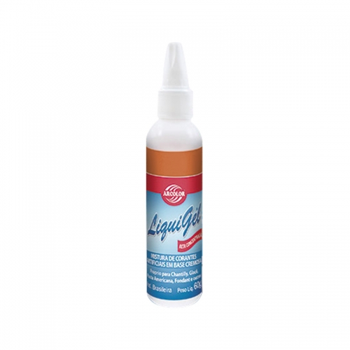 CORANTE LIQUIGEL ARCOLOR LARANJA 60 GR